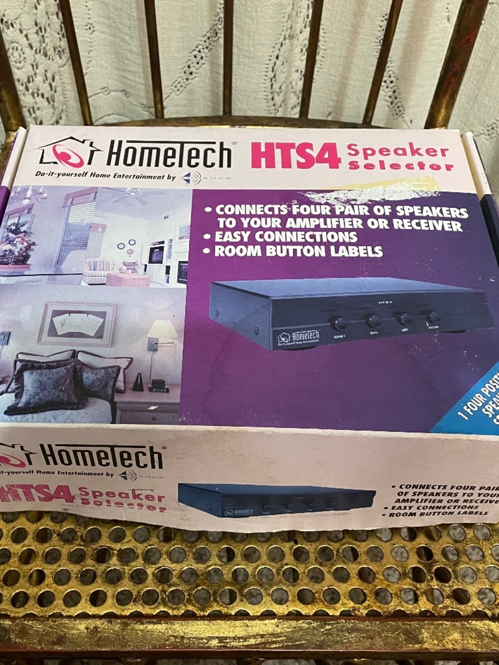 Hometech: HTS4 Speaker Selector NEW IN BOX